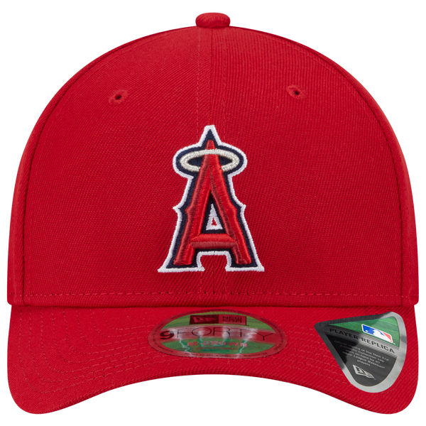 New Era Angels Player Replica 9FORTY Cap - Men's - Red/Red - Image 2