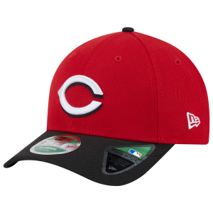 New Era Reds Player Replica 9FORTY Cap - Men's - Red/Black