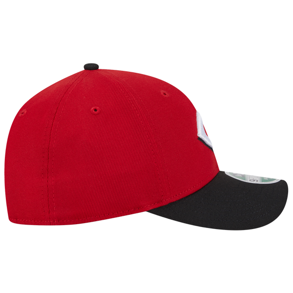 New Era Reds Player Replica 9FORTY Cap - Men's - Red/Black - Image 5
