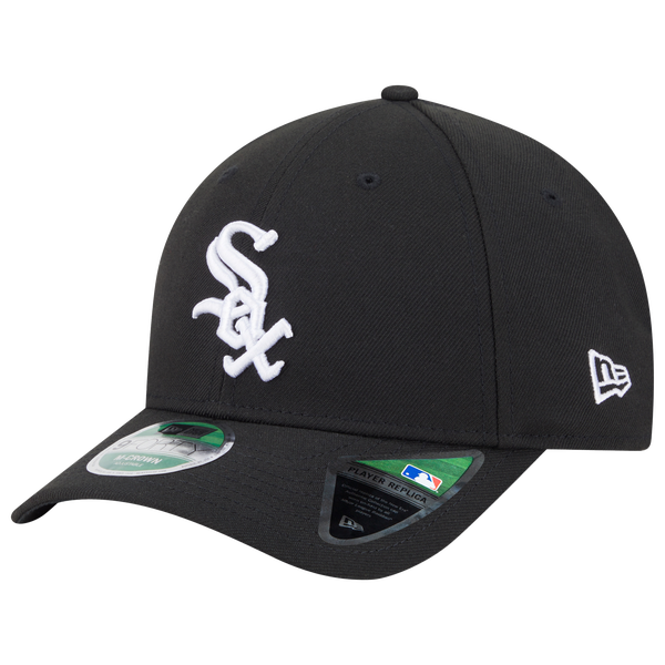 New Era White Sox Player Replica 9FORTY Cap - Men's - Black/White