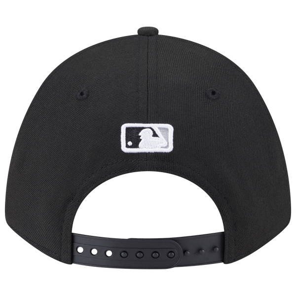New Era White Sox Player Replica 9FORTY Cap - Men's - Black/White - Image 6