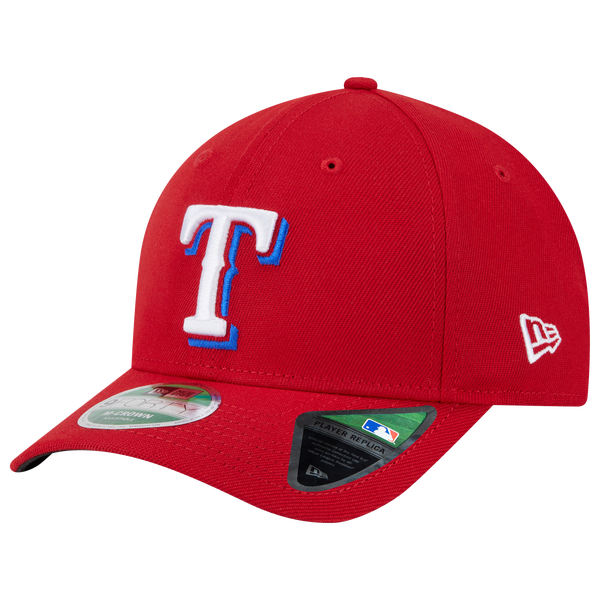 New Era Rangers Player Replica 9FORTY Cap - Men's - White/Red