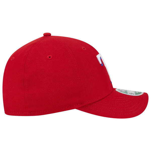 New Era Rangers Player Replica 9FORTY Cap - Men's - White/Red - Image 5