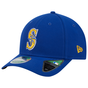New Era Mariners Cooperstown Player Replica 9FORTY Cap - Men's - Blue/Yellow