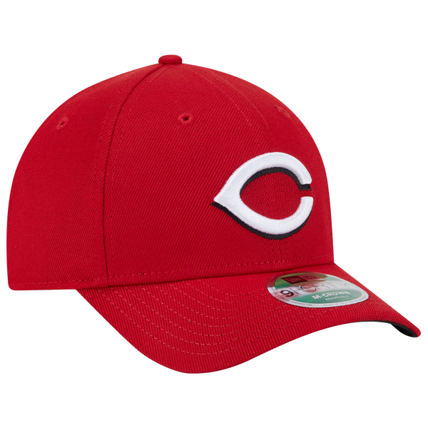 New Era Reds Player Replica 9FORTY Cap - Men's - Red/White - Image 3