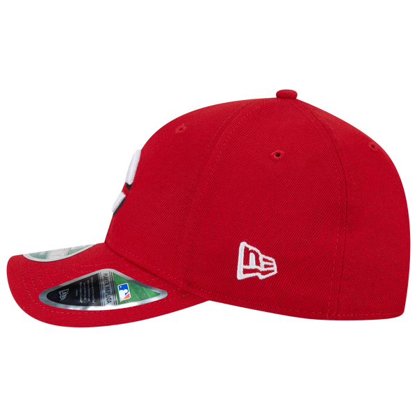 New Era Reds Player Replica 9FORTY Cap - Men's - Red/White - Image 4