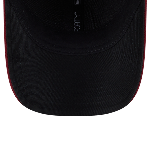 New Era Phillies Cooperstown Player Replica 9FORTY Cap - Men's - Maroon/White - Image 7