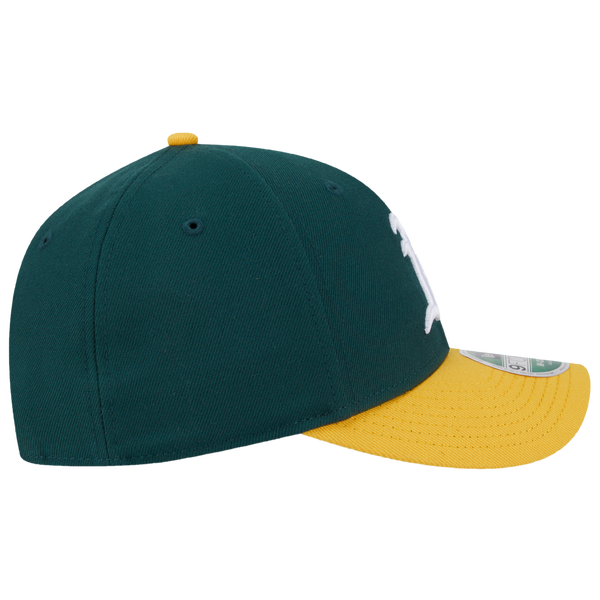 New Era Athletics Player Replica 9FORTY Cap - Men's - Green/Yellow - Image 5