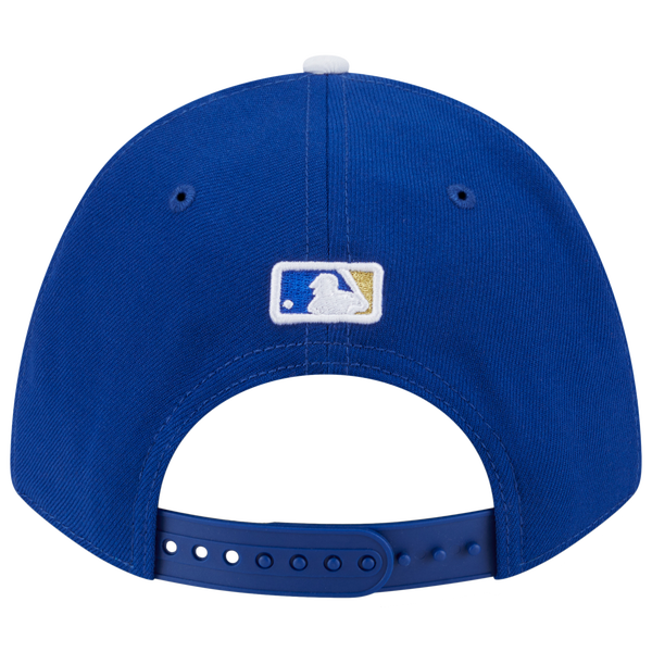 New Era Royals Player Replica 9FORTY Cap - Men's - White/Blue - Image 6