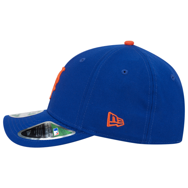 New Era Mets Player Replica 9FORTY Cap - Men's - Blue/Orange - Image 4