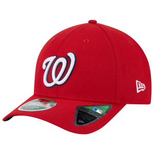 New Era Nationals Player Replica 9FORTY Cap - Men's - Red/White
