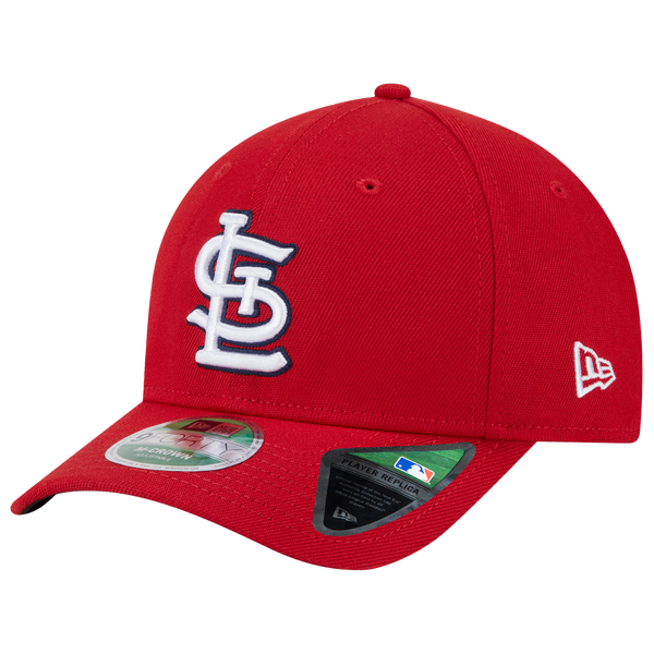 New Era Cardinals Player Replica 9FORTY Cap - Men's - White/Red
