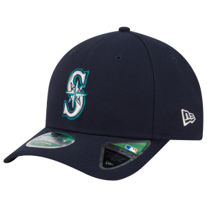 New Era Mariners Player Replica 9FORTY Cap - Men's - Navy/Blue