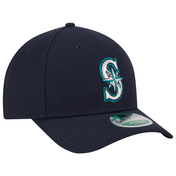 New Era Mariners Player Replica 9FORTY Cap - Men's - Navy/Blue - Image 3