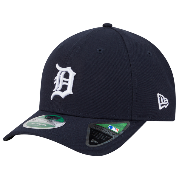 New Era Tigers Player Replica 9FORTY Cap - Men's - Navy/White
