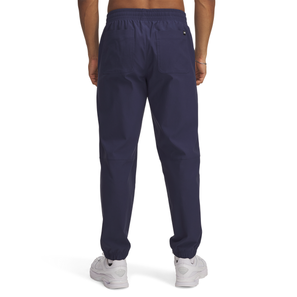Under Armour Icon Woven Joggers - Men's - Washed Navy/Black - Image 2