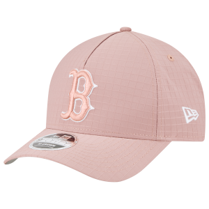 New Era Red Sox 940 A Frame Ripstop Cap - Men's - Pink/Pink