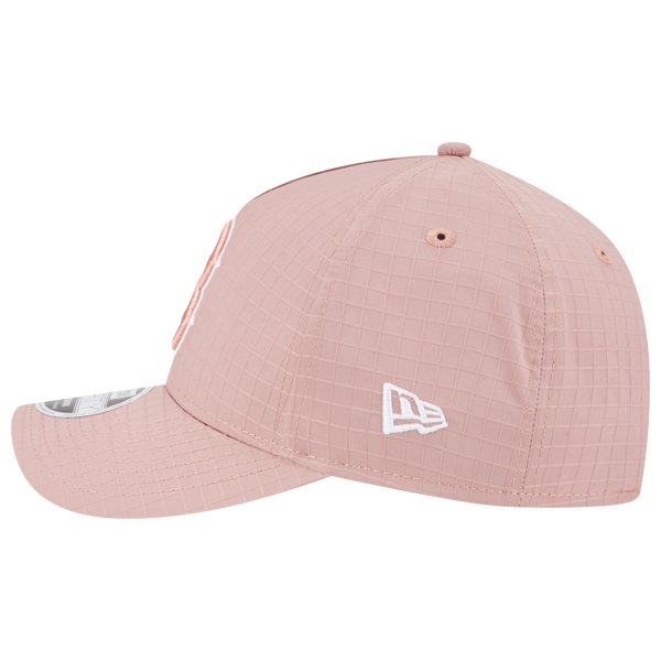 New Era Red Sox 940 A Frame Ripstop Cap - Men's - Pink/Pink - Image 6
