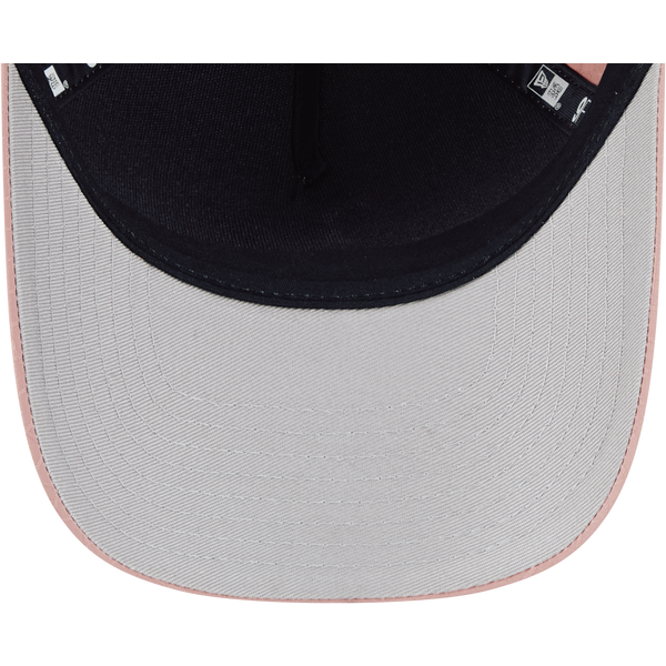 New Era Red Sox 940 A Frame Ripstop Cap - Men's - Pink/Pink - Image 7