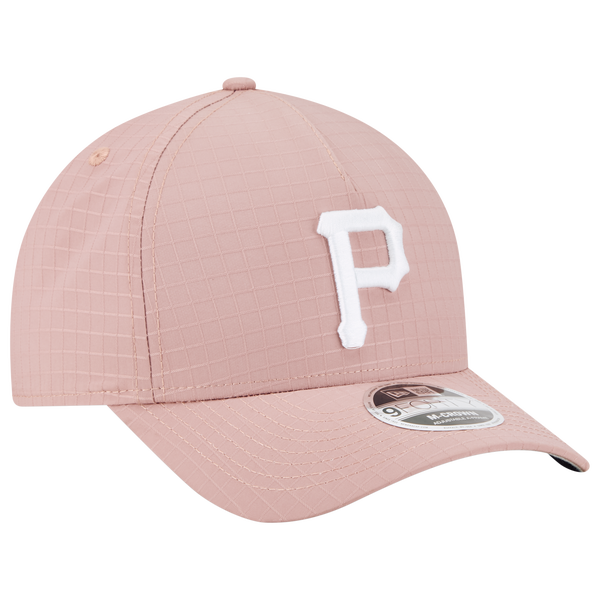 New Era Pirates 940 A Frame Ripstop Cap - Men's - Pink/Pink - Image 3