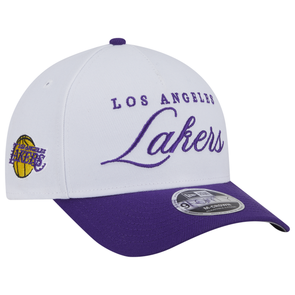 New Era Lakers 9Forty AF 25 NBA Cap - Adult - White/Purple - Image 3