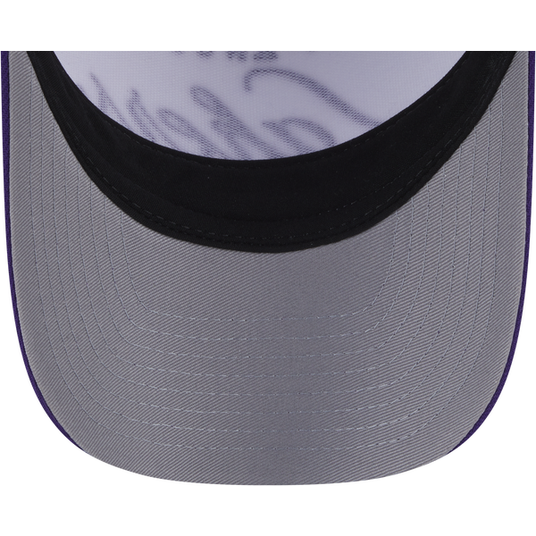 New Era Lakers 9Forty AF 25 NBA Cap - Adult - White/Purple - Image 7