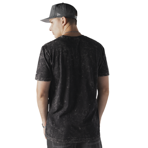 New Era Warriors Washed Short Sleeve T-Shirt - Men's - Black - Image 7
