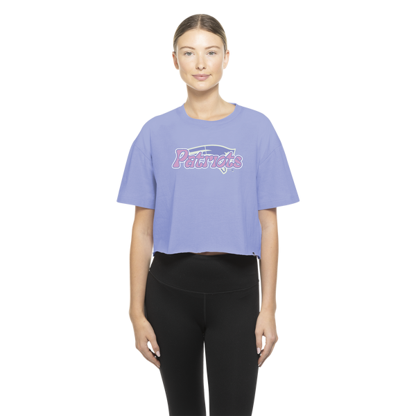 New Era Patriots Glow Ink Short Sleeve T-Shirt - Men's - Purple
