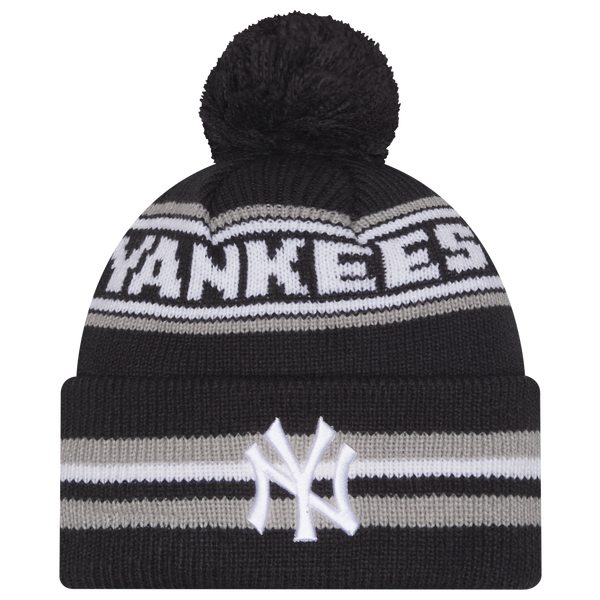 New Era Yankees Striped Classic Pomknit - Adult - Navy/White