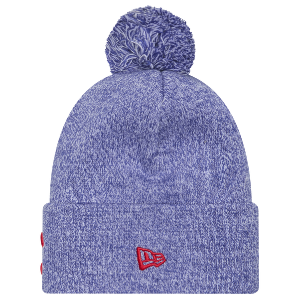 New Era Cubs Marl Pom Knit - Adult - Blue - Image 2
