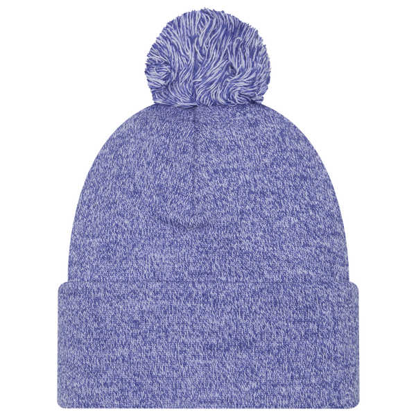 New Era Cubs Marl Pom Knit - Adult - Blue - Image 3