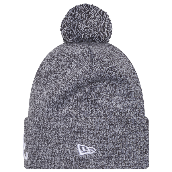 New Era Braves Marl Pom Knit - Adult - Navy - Image 2