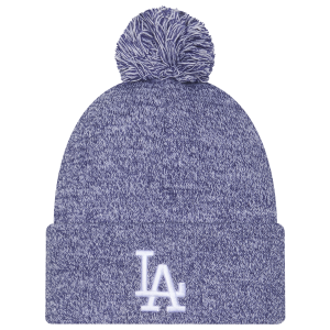 New Era Dodgers Marl Pom Knit - Adult - Blue