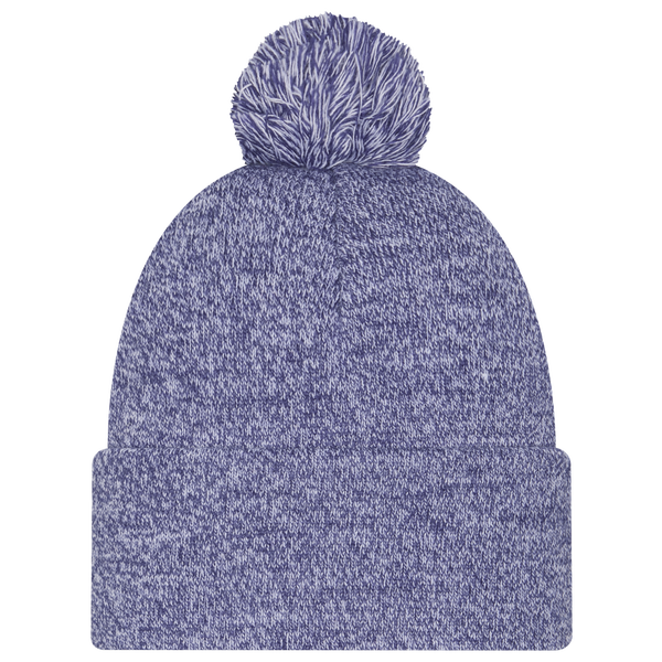 New Era Dodgers Marl Pom Knit - Adult - Blue - Image 3