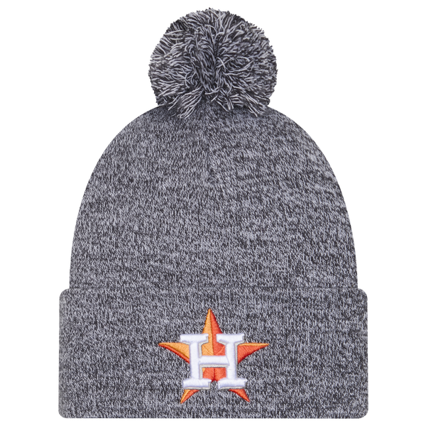 New Era Astros Marl Pom Knit - Adult - Navy