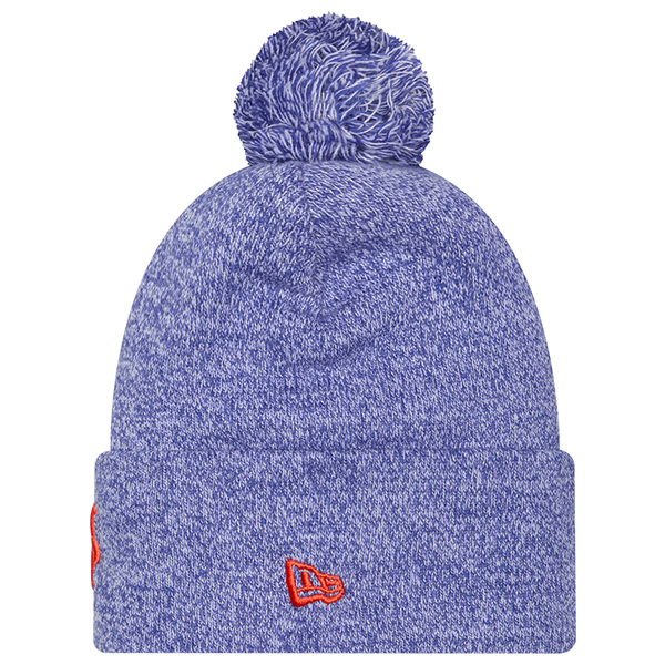 New Era Mets Marl Pom Knit - Adult - Blue - Image 2