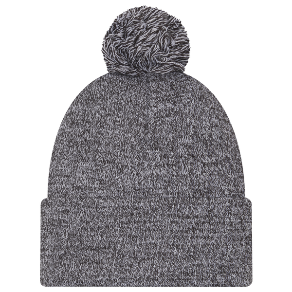 New Era White Sox Marl Pom Knit - Adult - Black - Image 3