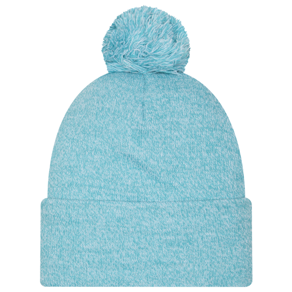 New Era Dolphins Marl Pom Knit - Adult - Blue - Image 3