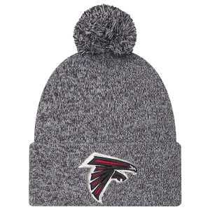 New Era Falcons Marl Pom Knit - Adult - Black