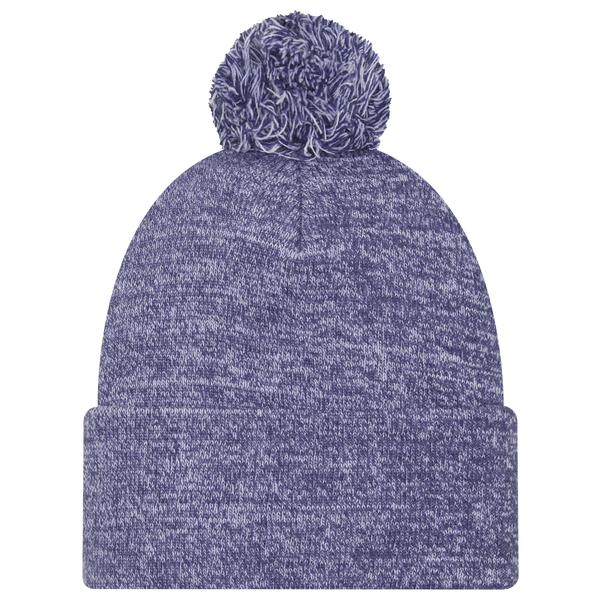 New Era Rangers Marl Pom Knit - Adult - Navy - Image 3