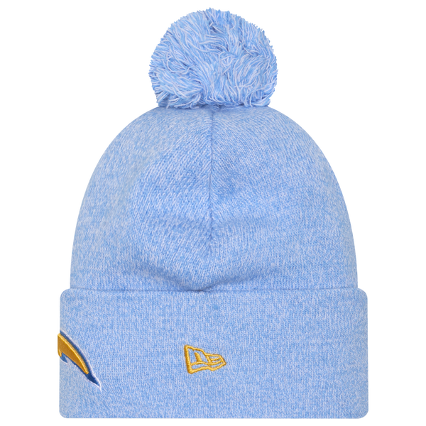 New Era Chargers Marl Pom Knit - Adult - Blue - Image 2