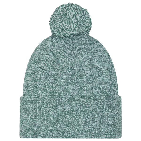 New Era Jets Marl Pom Knit - Adult - Green - Image 3