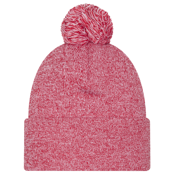 New Era 49ers Marl Pom Knit - Adult - Red - Image 3