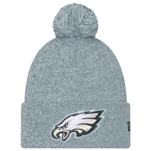 New Era Eagles Marl Pom Knit - Adult - Green