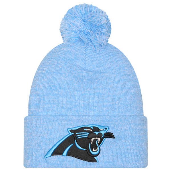 New Era Panthers Marl Pom Knit - Adult - Blue