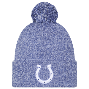 New Era Colts Marl Pom Knit - Adult - Blue