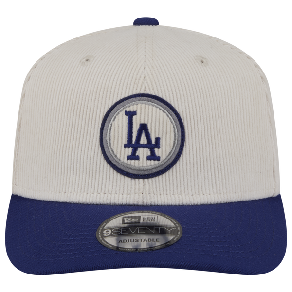New Era Dodgers 9Seventy Cord Loyal Cap - Adult - Navy/White - Image 2