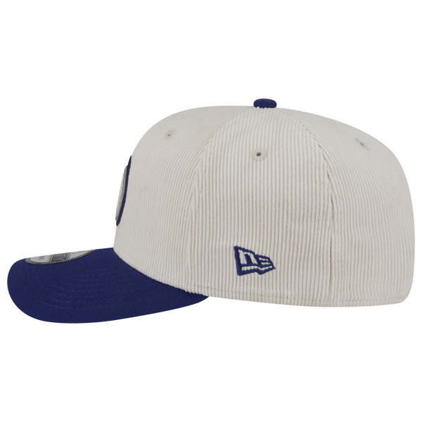 New Era Dodgers 9Seventy Cord Loyal Cap - Adult - Navy/White - Image 6