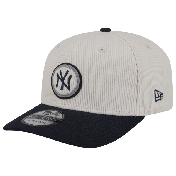New Era Yankees 9Seventy Cord Loyal Cap - Adult - White/Navy
