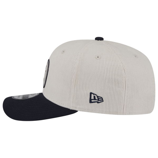 New Era Yankees 9Seventy Cord Loyal Cap - Adult - White/Navy - Image 6